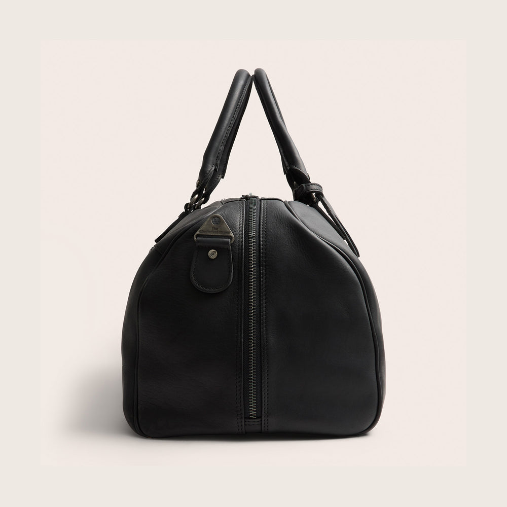 Sac Week-end en Cuir Noir William-II