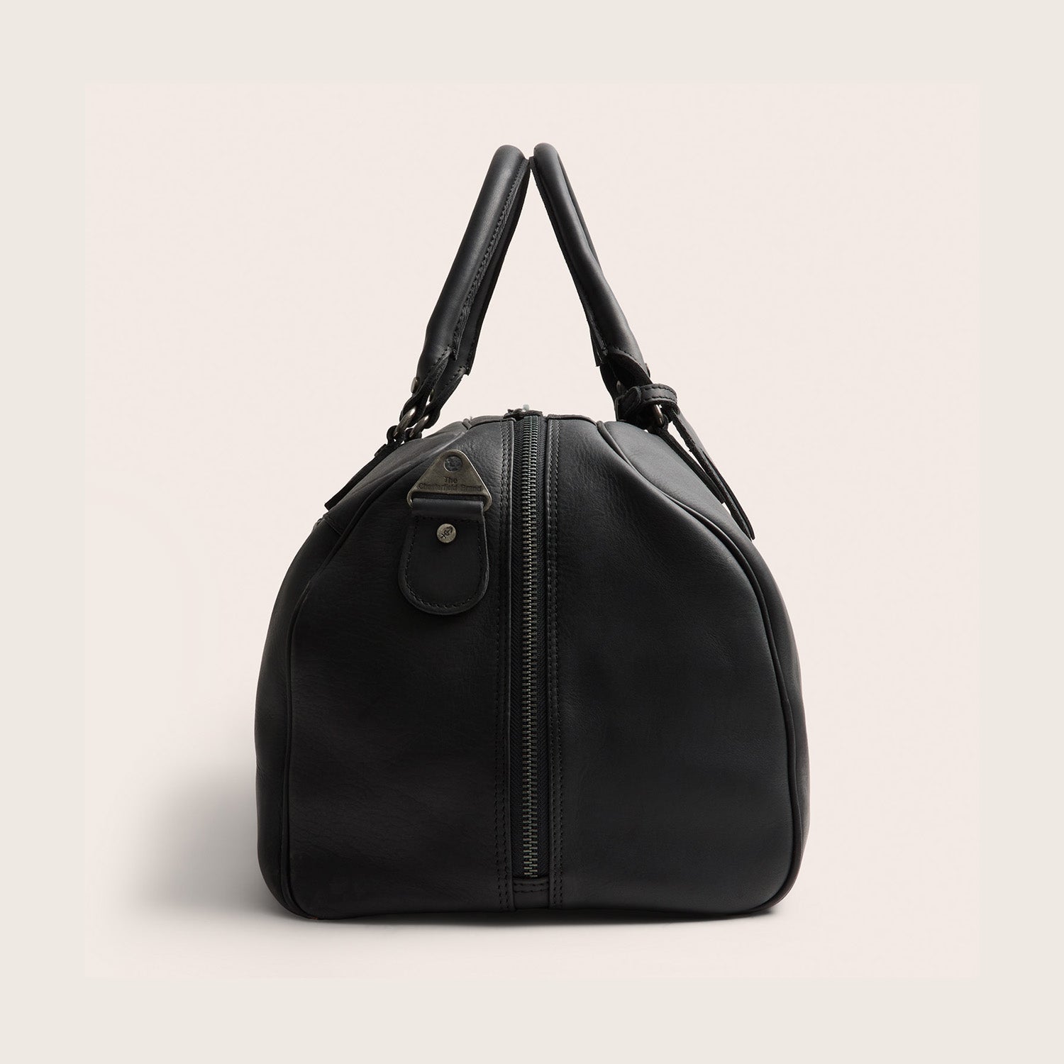 Leder Weekender Schwarz William-II