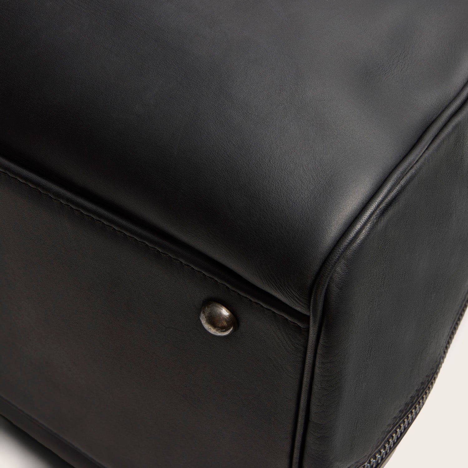 Leder Weekender Schwarz William-II