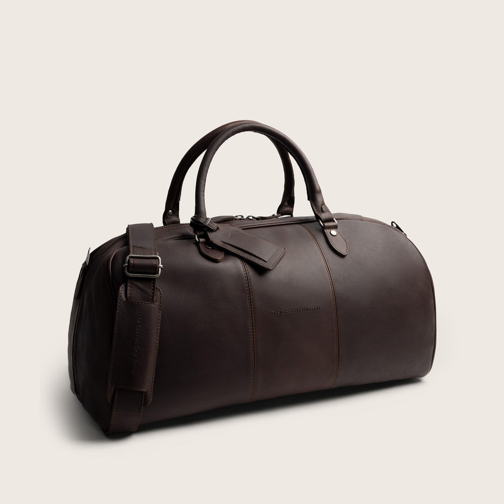 Sac Week-end en Cuir Marron William-II