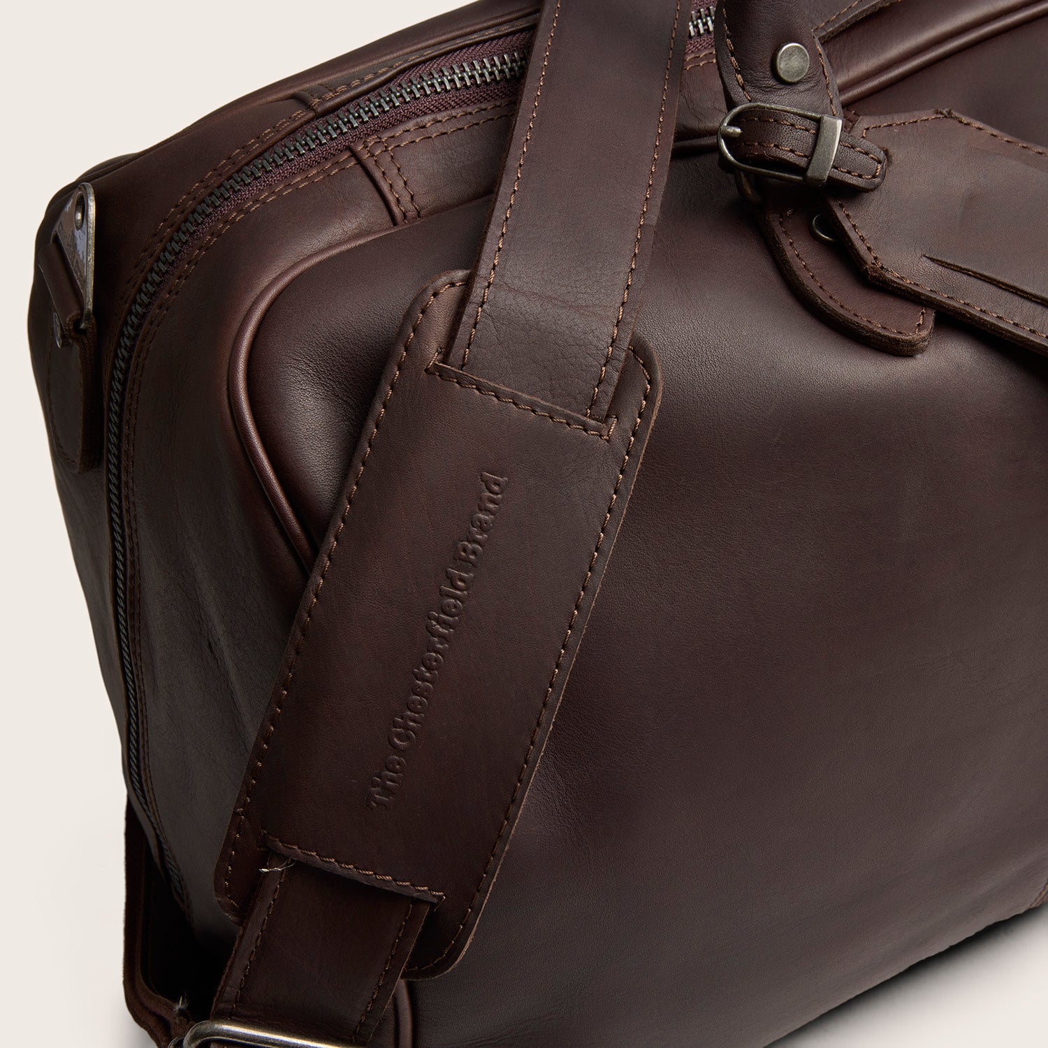 Leder Weekender Braun William-II