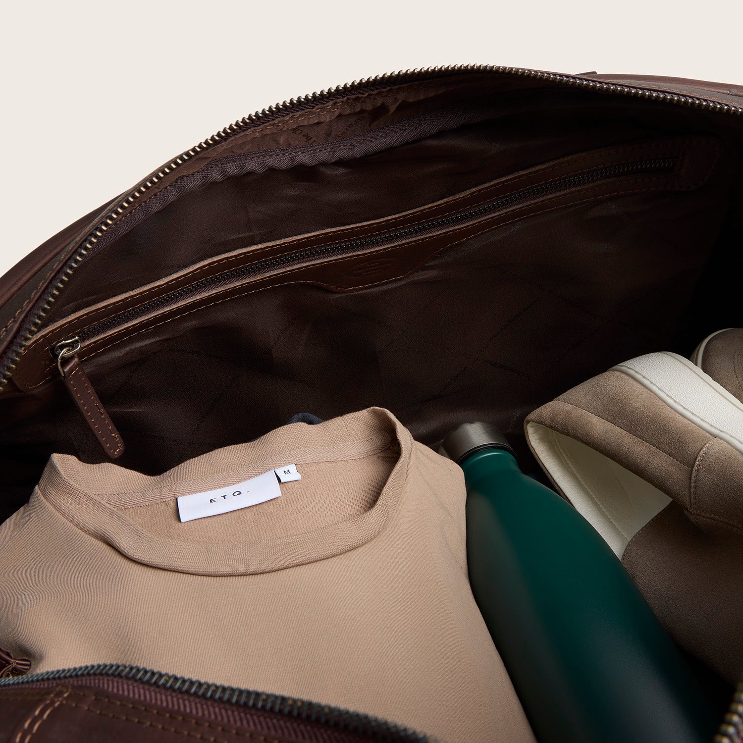Leder Weekender Braun William-II
