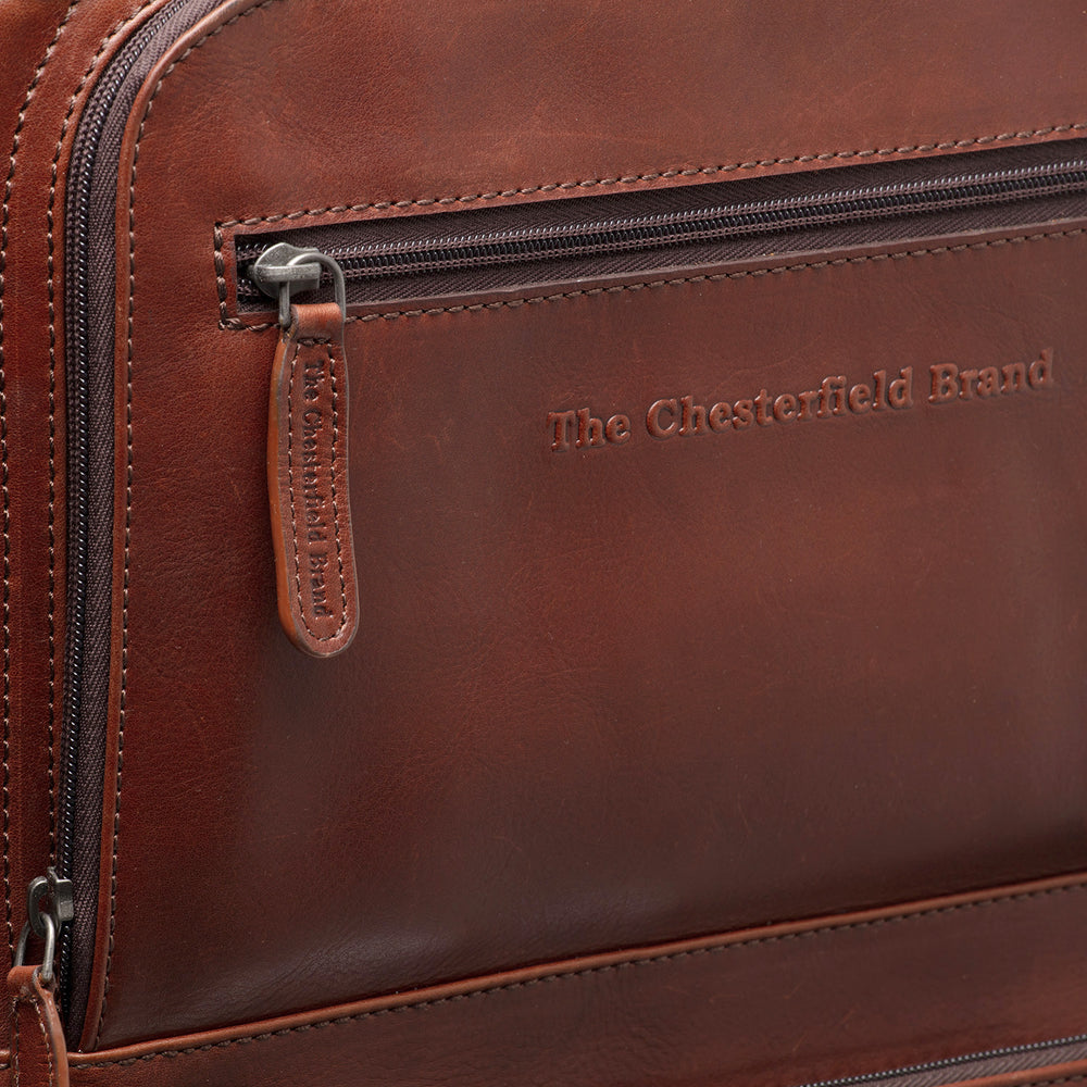 Leder Trolley Cognac San Marino