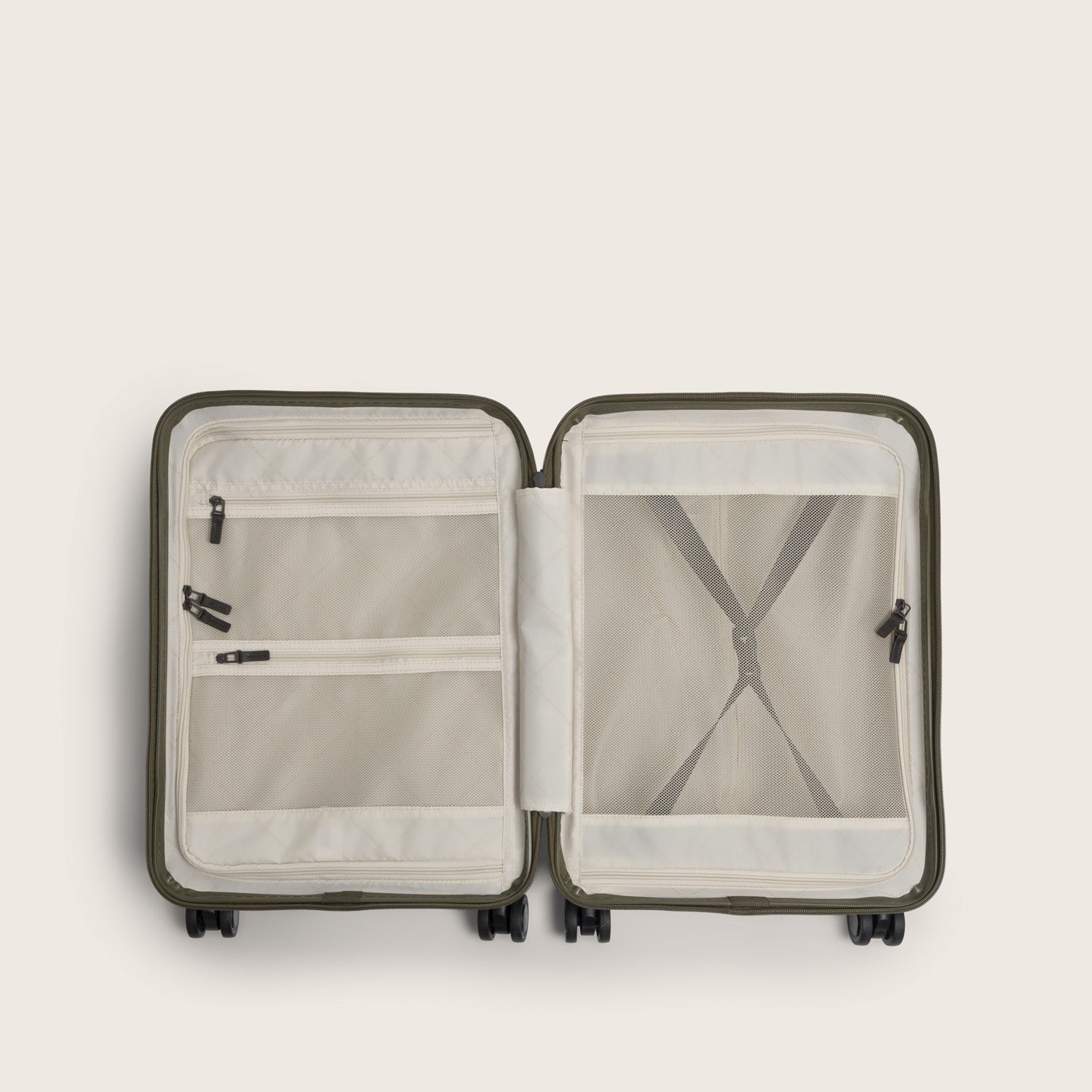 Handgepäck Reisekoffer Shadow Olive Zuna
