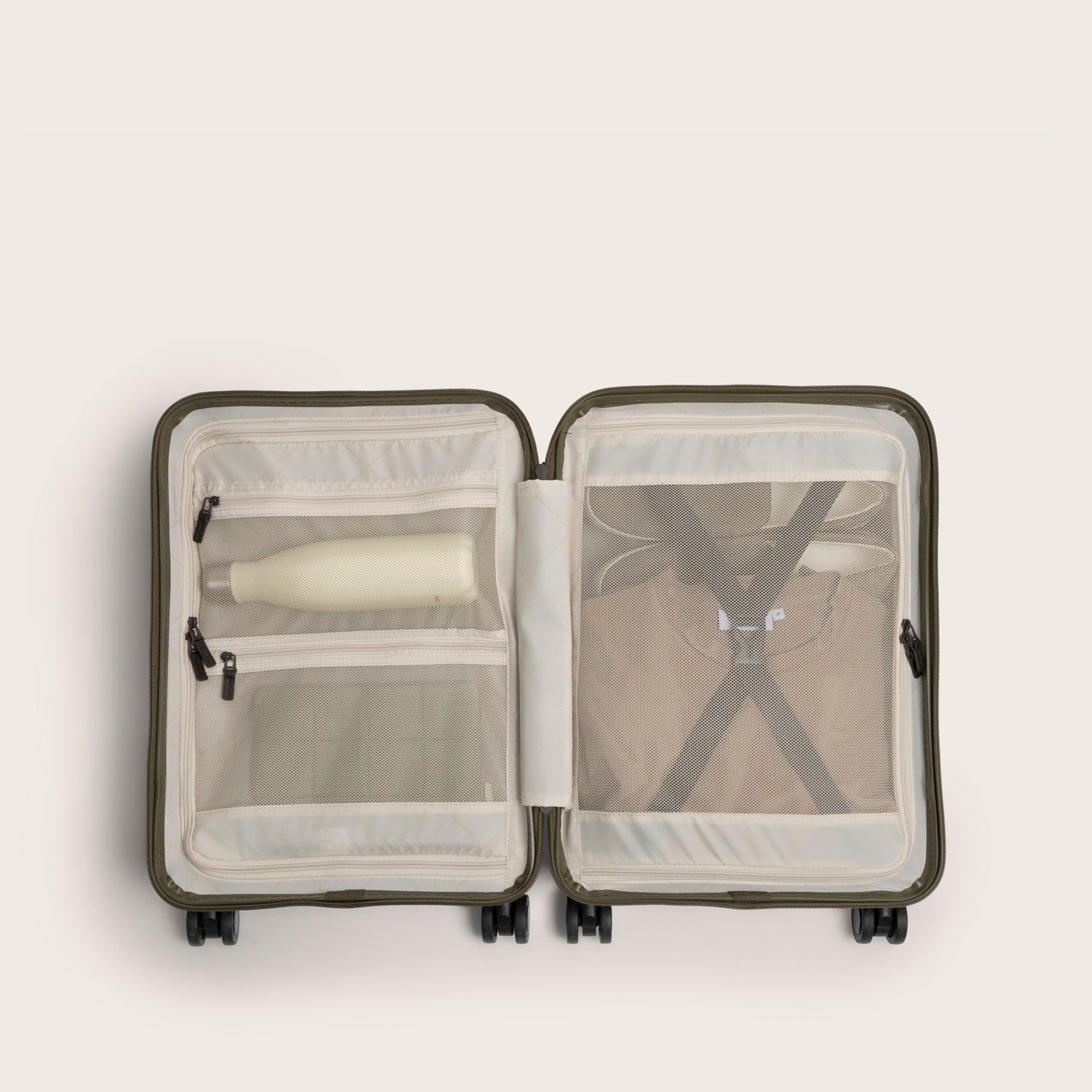 Handgepäck Reisekoffer Shadow Olive Zuna