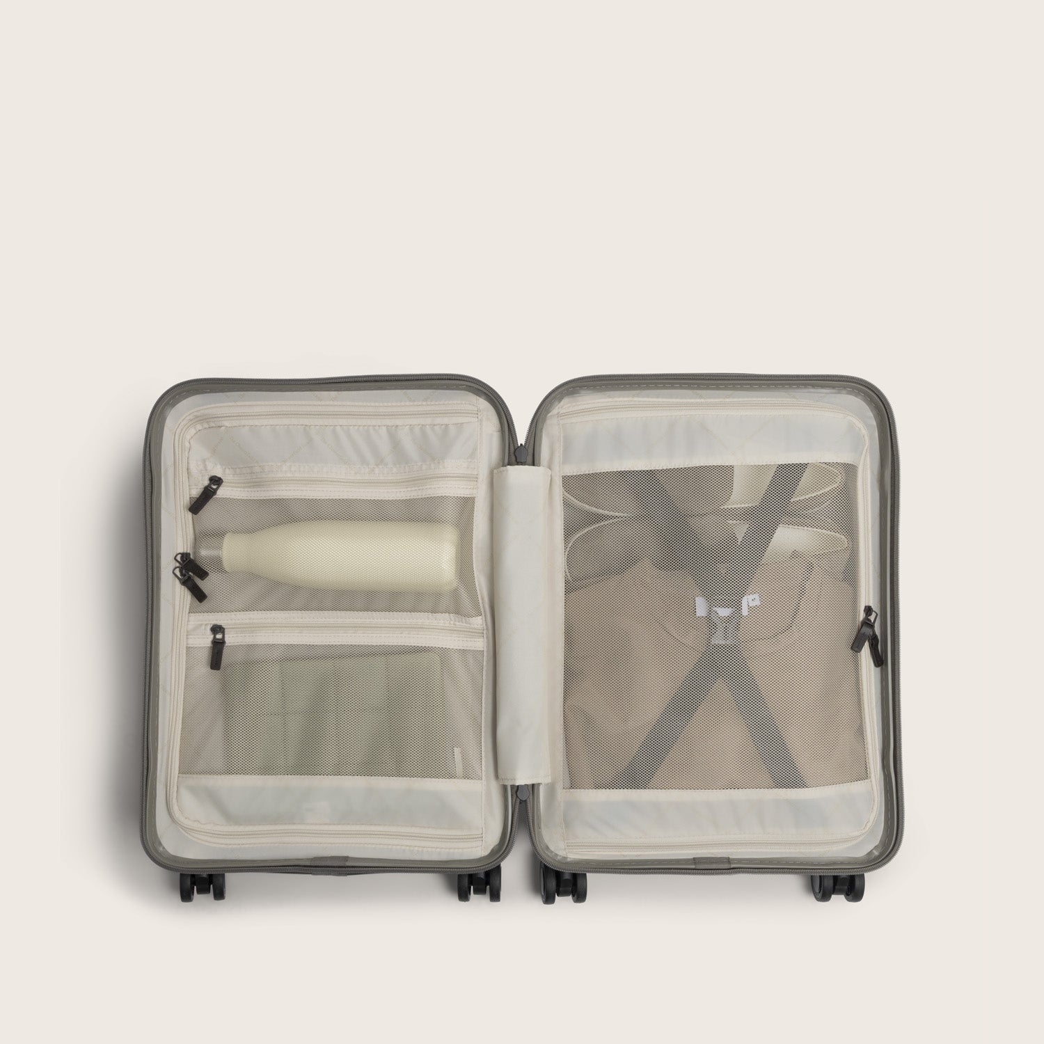Valise Cabine Taupe Pierre Zuna