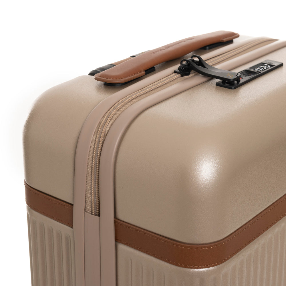 Handgepäck Reisekoffer Champagner Zuna