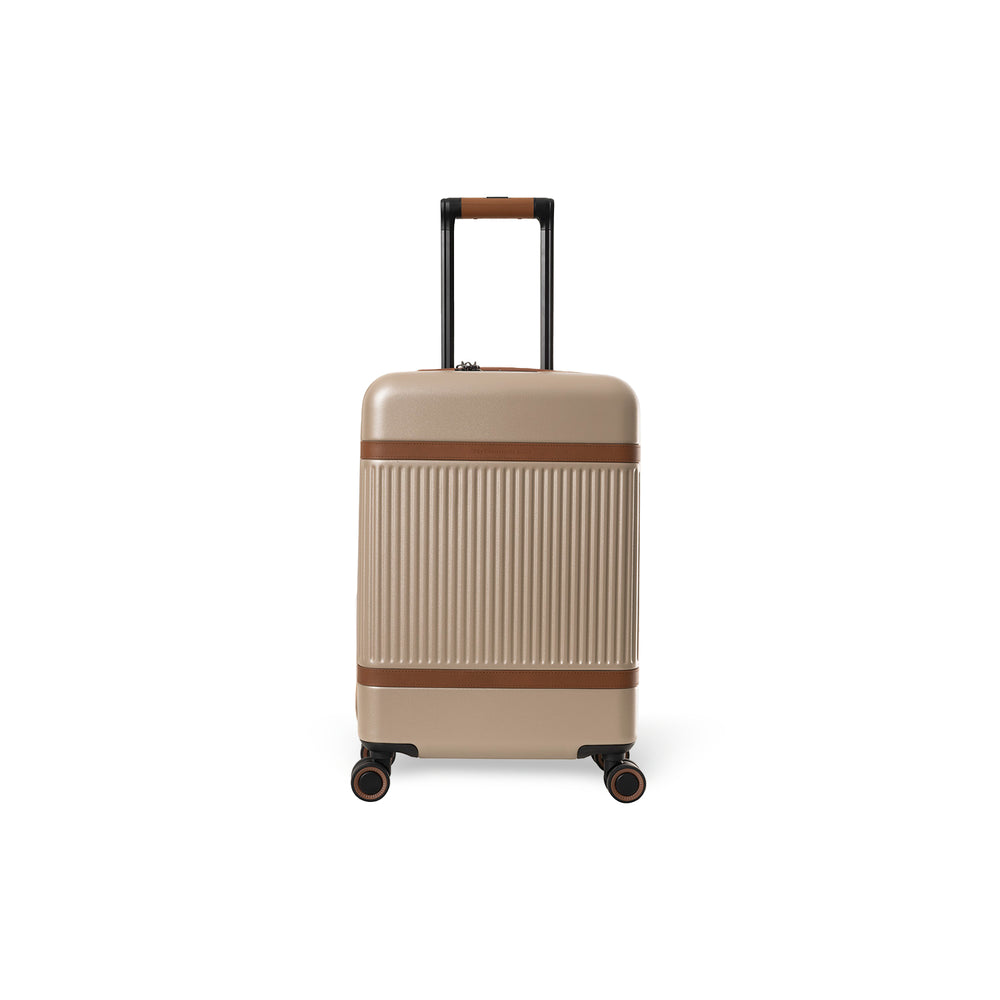 Handgepäck Reisekoffer Champagner Zuna