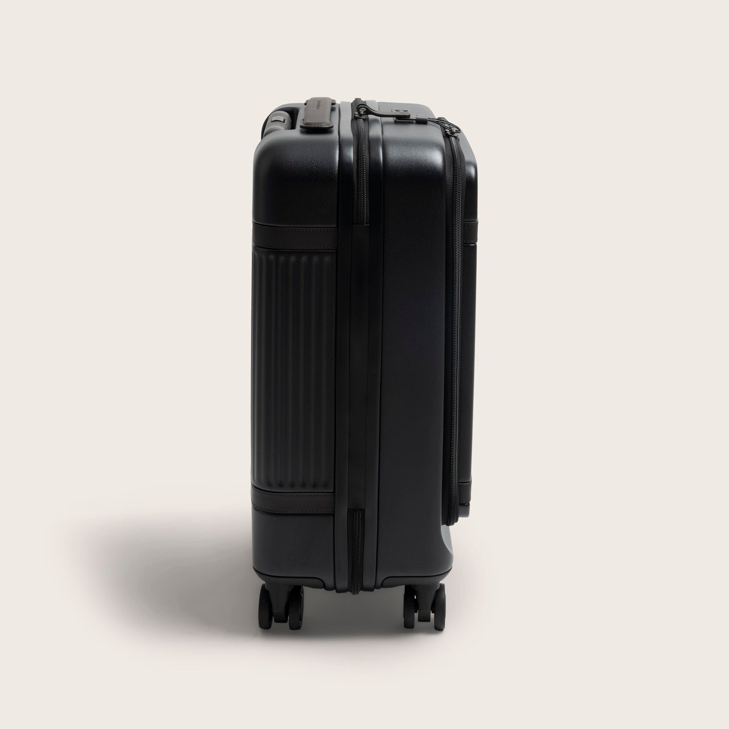 Handgepäck Reisekoffer Vortasche Onyx Schwarz Zuna