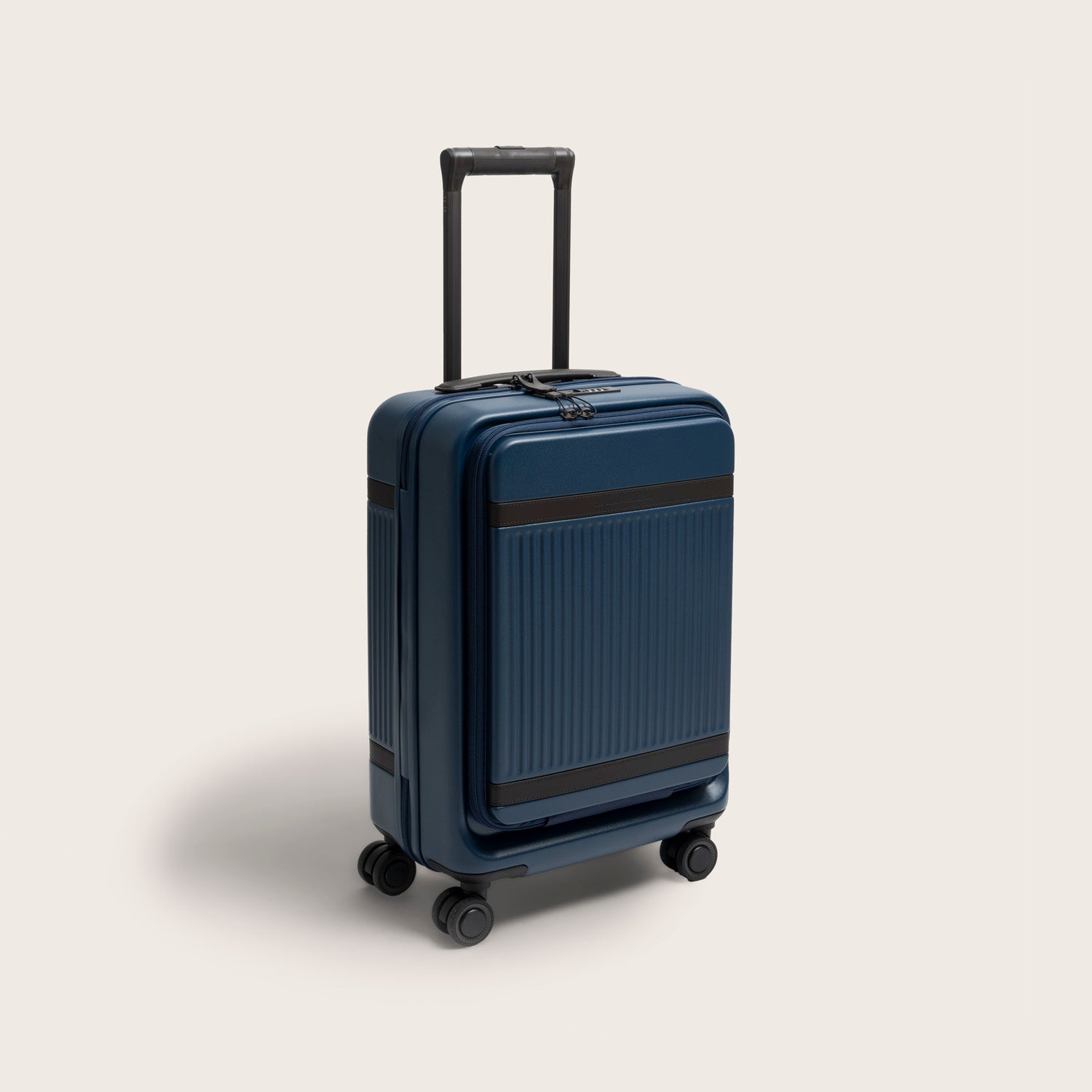 Valise Cabine Poche Frontale Bleu Nordique Zuna