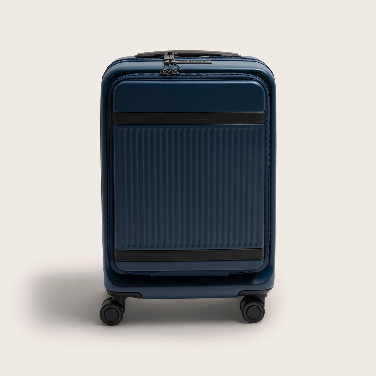 Valise Cabine Poche Frontale Bleu Nordique Zuna