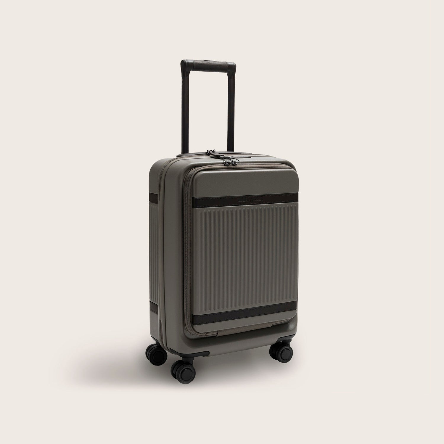 Handbagage Koffer Voorvak Stone Taupe Zuna