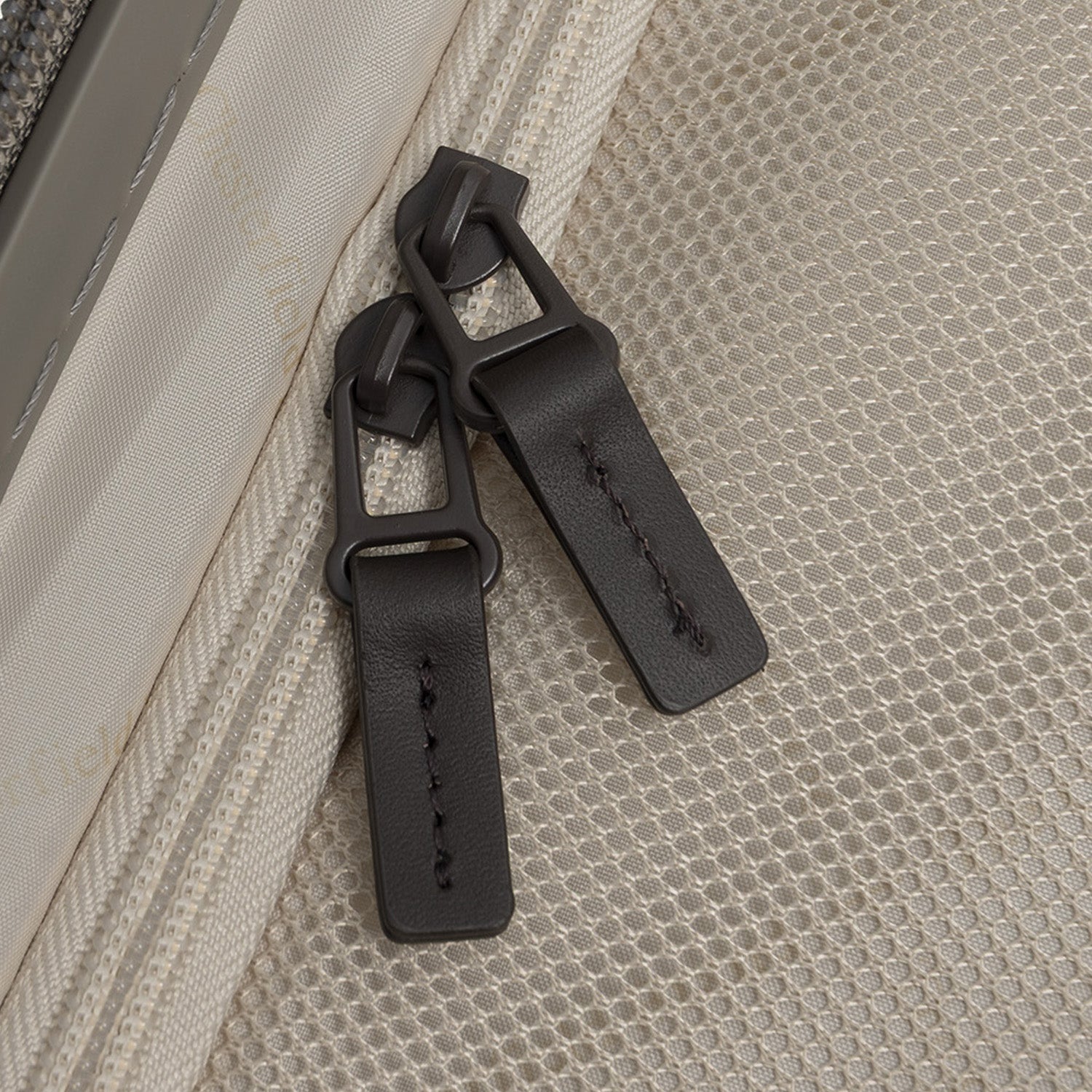 Handbagage Koffer Voorvak Stone Taupe Zuna