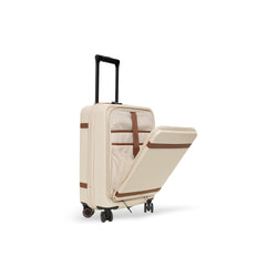 Suitcase Set Front Pocket Sandy Beach Zuna