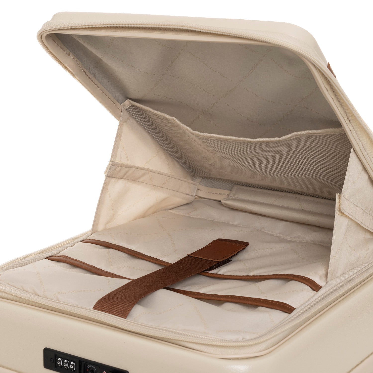 Hand Luggage Suitcase Front Pocket Sandy Beach Zuna