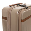 Hand Luggage Suitcase Front Pocket Champagne Zuna