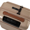 Hand Luggage Suitcase Front Pocket Champagne Zuna