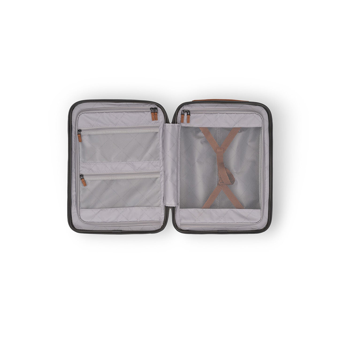 Hand Luggage Suitcase Front Pocket Urban Graphite Zuna