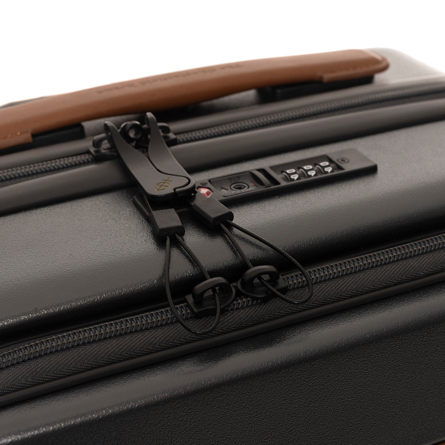 Hand Luggage Suitcase Front Pocket Urban Graphite Zuna
