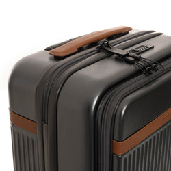 Hand Luggage Suitcase Front Pocket Urban Graphite Zuna