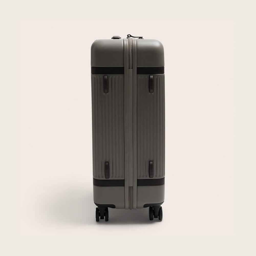 Medium Reisekoffer Stone Taupe Zuna, Seitenansicht