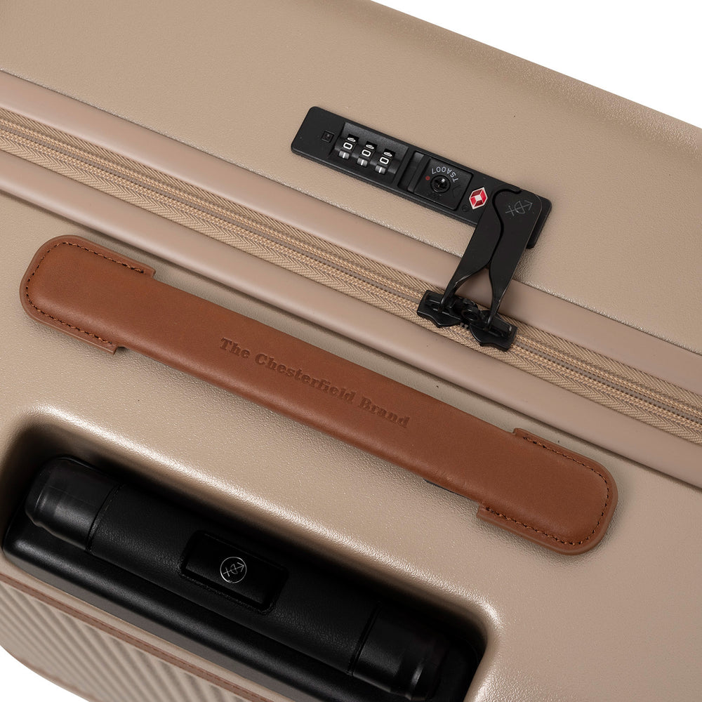 Medium Reisekoffer Champagner Zuna