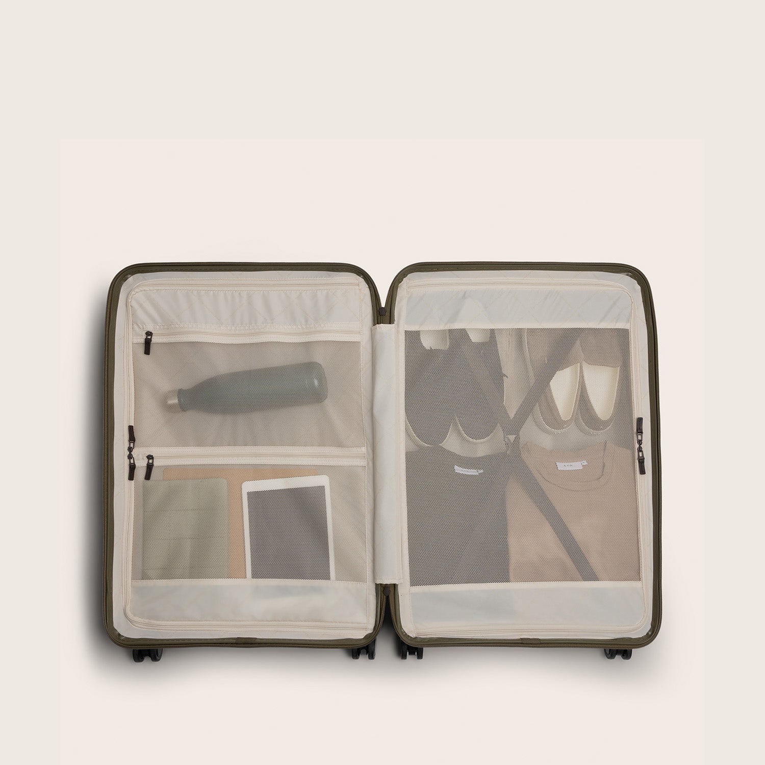Koffer Groot Shadow Olive Zuna