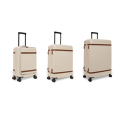 Suitcase Set Front Pocket Sandy Beach Zuna