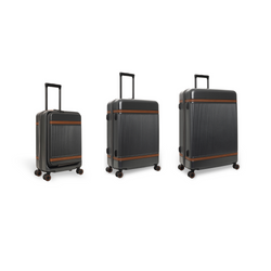 Suitcase Set Front Pocket Urban Graphite Zuna
