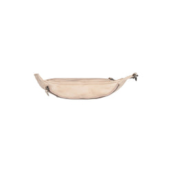 Sac Banane en Cuir Beige Severo