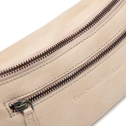Sac Banane en Cuir Beige Severo
