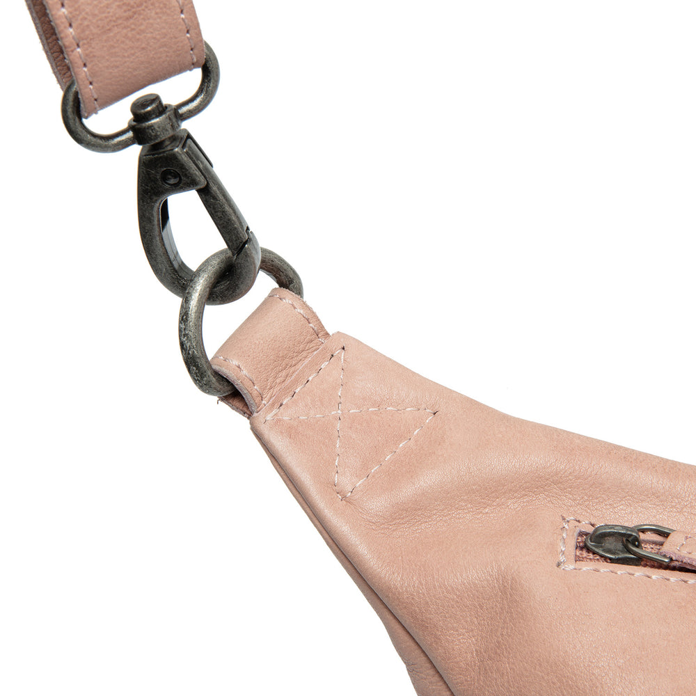 Leather Belt Bag Vintage Rose Severo