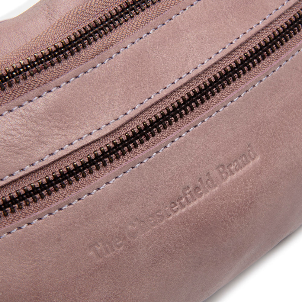 Leather Belt Bag Lavender Lilac Severo