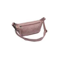 Sac Banane en Cuir Lilas Lavande Severo