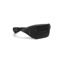Leather Waist Pack Black Brana