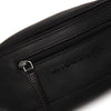 Leather Waist Pack Black Brana