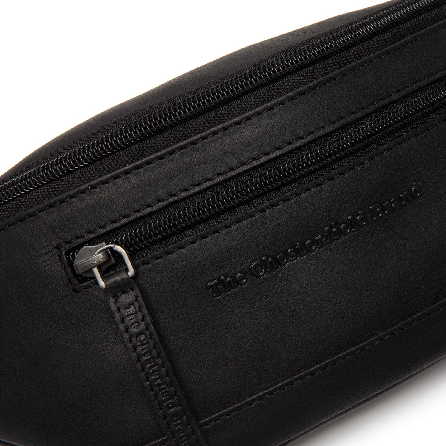 Leather Waist Pack Black Brana