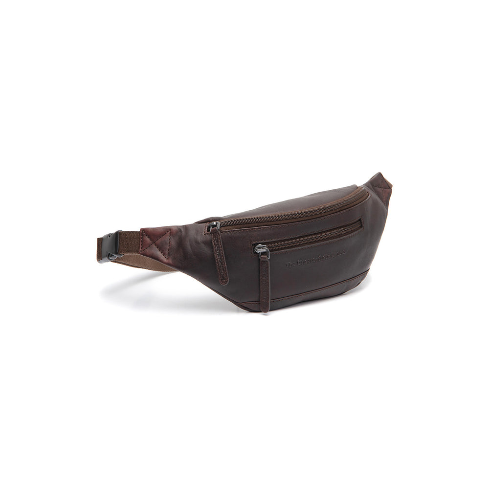 Sac Banane en Cuir Marron Brana