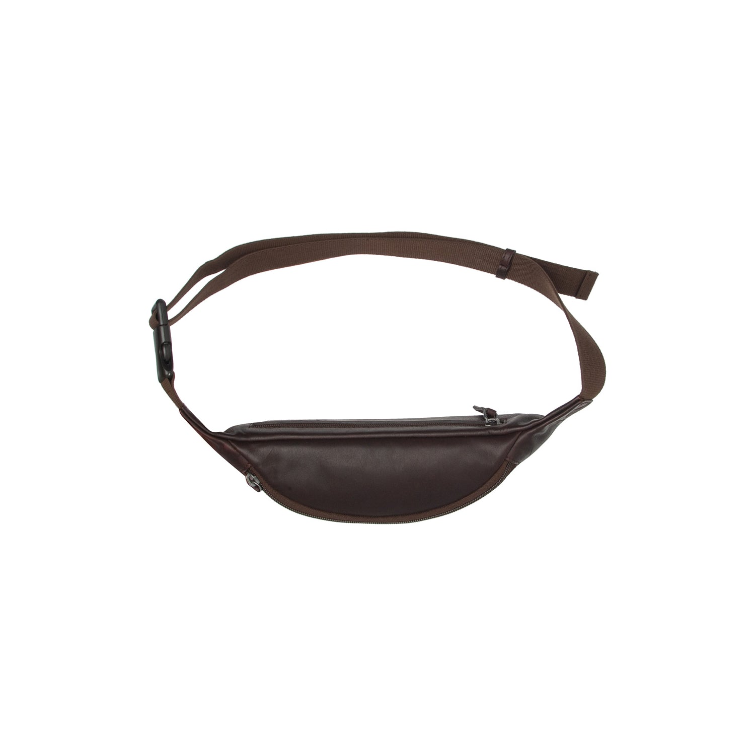 Leather Waist Pack Brown Brana