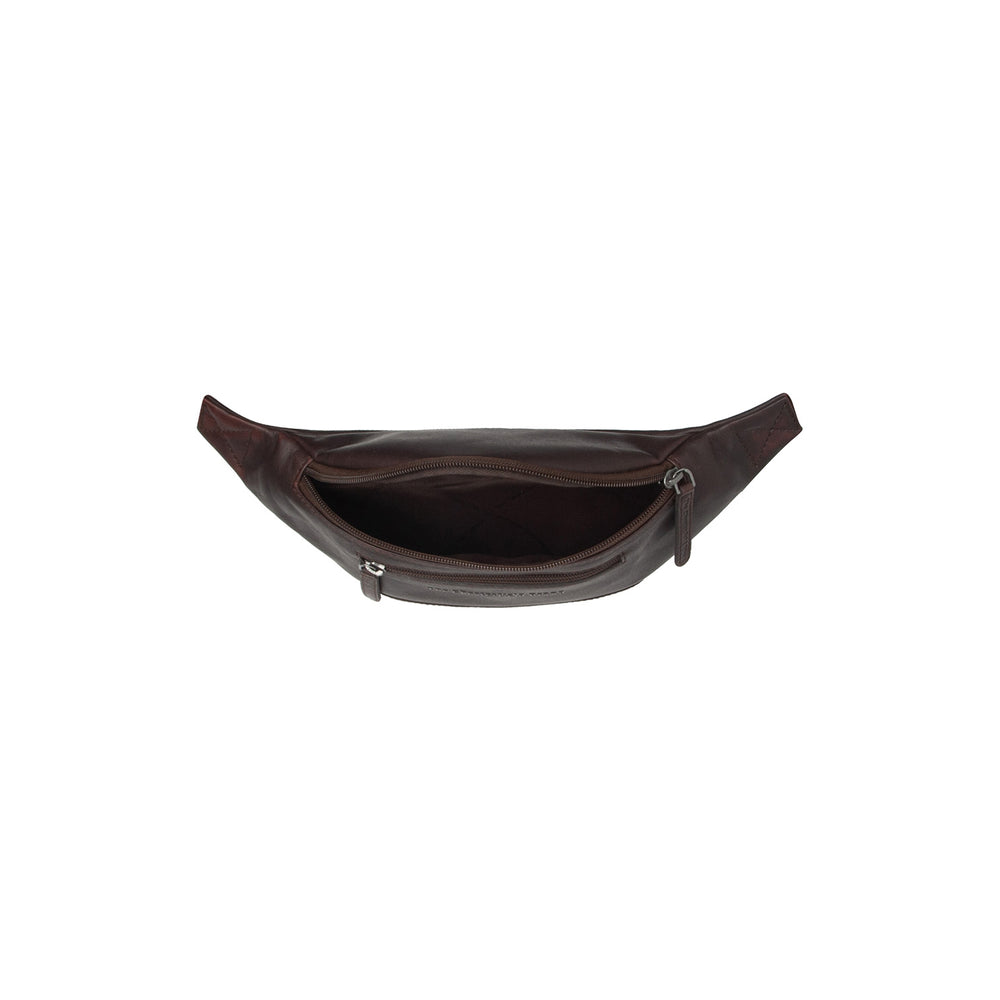 Sac Banane en Cuir Marron Brana