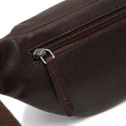 Leather Waist Pack Brown Brana