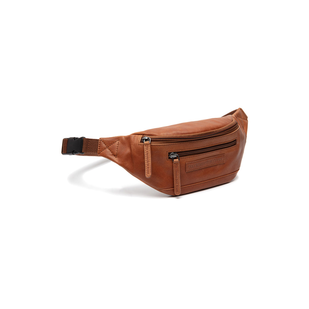 Sac Banane en Cuir Cognac Brana