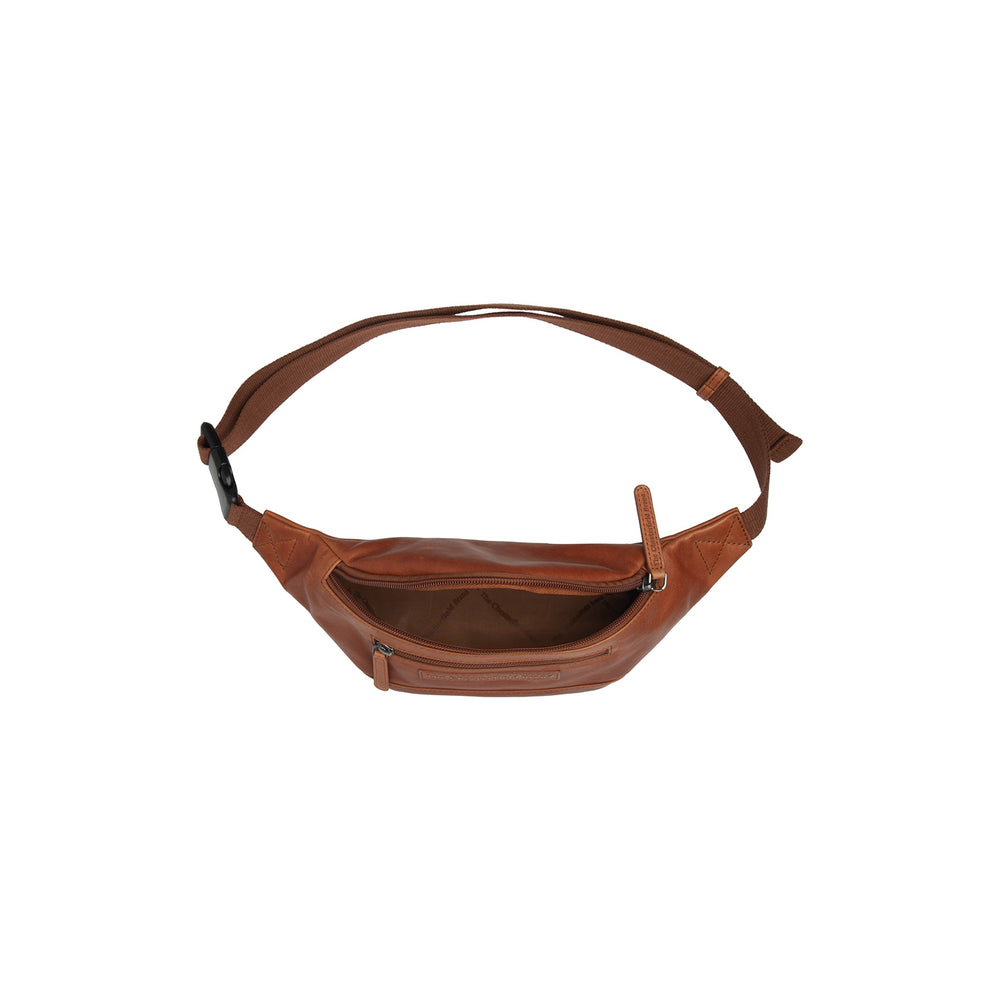 Sac Banane en Cuir Cognac Brana
