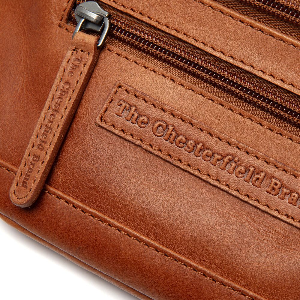 Sac Banane en Cuir Cognac Brana