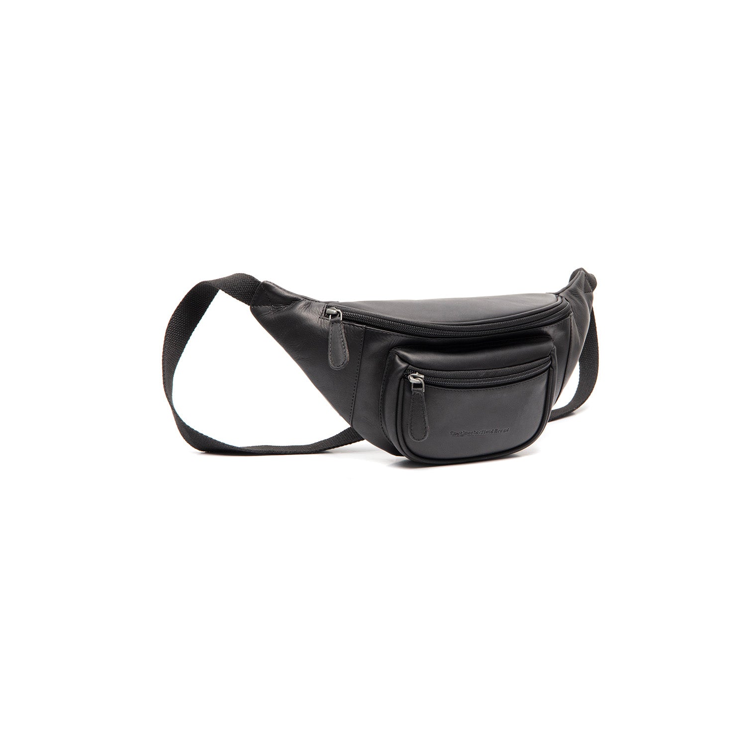 Leather Waist Pack Black Vernio