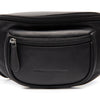 Leather Waist Pack Black Vernio