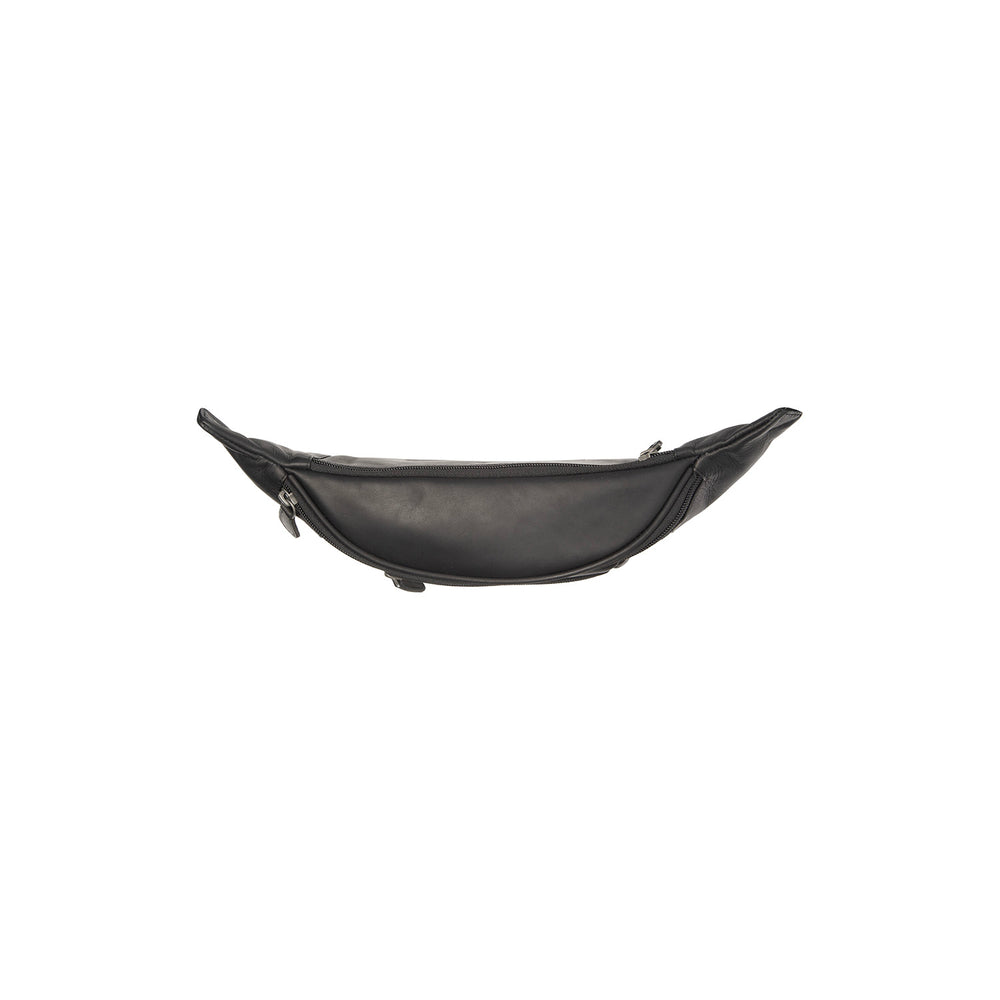 Leather Belt Bag Black Vernio
