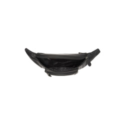 Leather Waist Pack Black Vernio