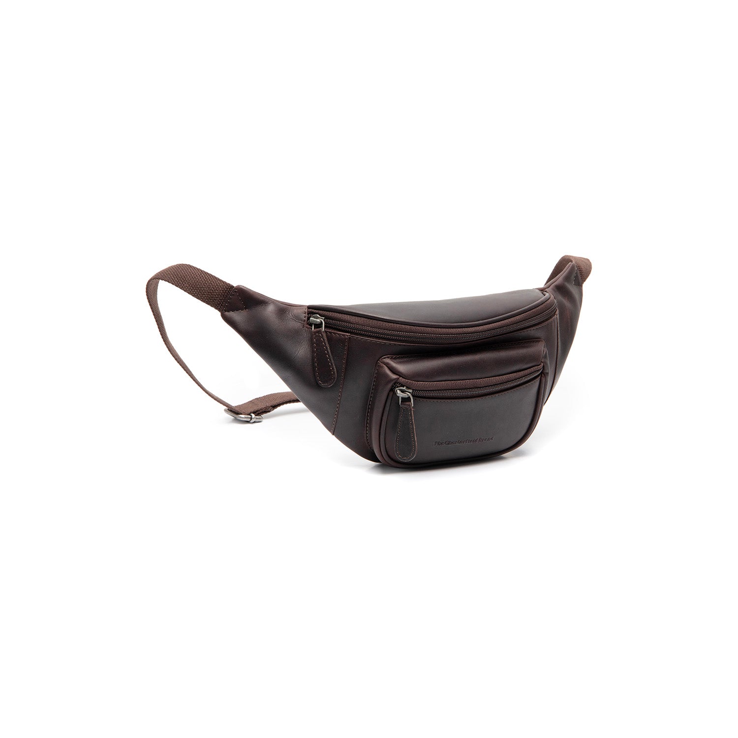 Leather Waist Pack Brown Vernio