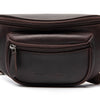 Leather Waist Pack Brown Vernio